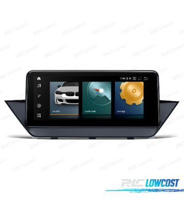 AUTO RADIO GPS ANDROID 10 BMW X1 E84 09-15 D