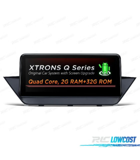 AUTO RADIO GPS ANDROID 10 BMW X1 E84 09-15 D