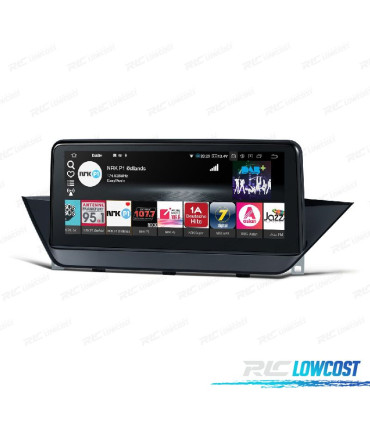 AUTO RADIO GPS ANDROID 10 BMW X1 E84 09-15 D