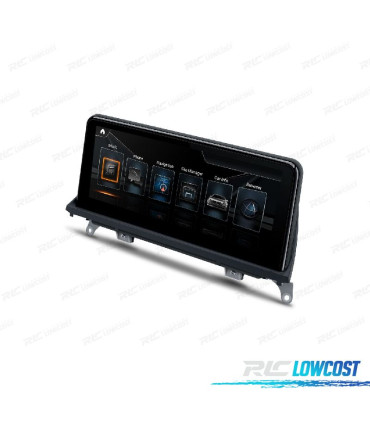AUTO RADIO GPS ANDROID 12 PARA BMW X5 E70 07-10 X6 E71 07-10 COM SISTEMA CCC