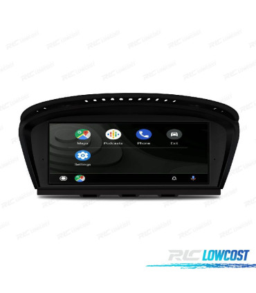 AUTO RADIO GPS ANDROID 12 PARA BMW E90 E91 E92 E93 05-08 E60 E61 E63 E64 05-08 CCC