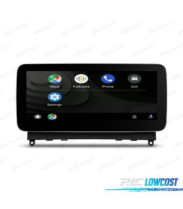 AUTO RADIO ANDROID 12 PARA MERCEDES C W204 07-10