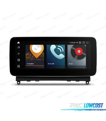 AUTO RADIO ANDROID 12 PARA MERCEDES C W204 07-10