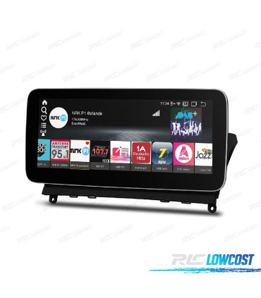 AUTO RADIO ANDROID 12 PARA MERCEDES C W204 07-10