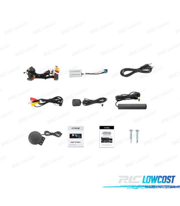 AUTO RADIO ANDROID 12 PARA MERCEDES C W204 07-10