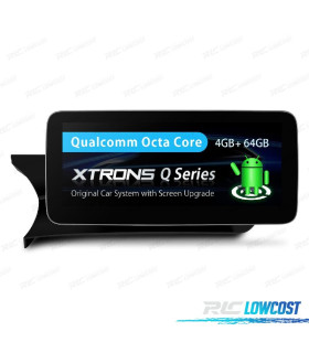 AUTO RADIO ANDROID 12 PARA MERCEDES C W204 11-14