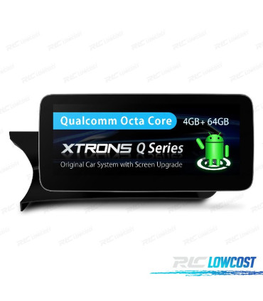 AUTO RADIO ANDROID 12 PARA MERCEDES C W204 11-14