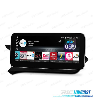 AUTO RADIO ANDROID 12 PARA MERCEDES C W204 11-14