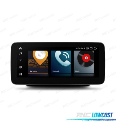 AUTO RADIO ANDROID 13 PARA MERCEDES C W205 15-18 GLC X253 16-18 VITO W447 16-18