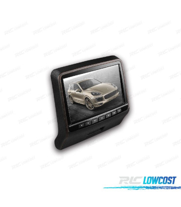 ECRÃ PARA ENCOSTO DE CABEÇA MULTIMEDIA 9 "