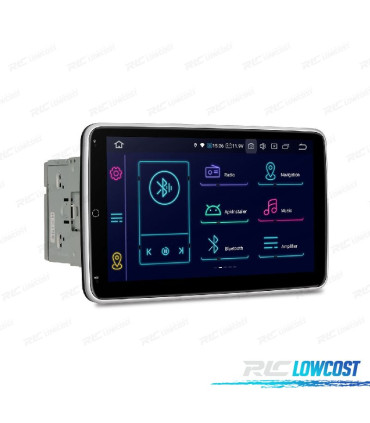 AUTO RADIO GPS ANDROID 10 UNIVERSAL 2 DIN