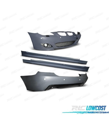 KIT CARROÇARIA BMW E60 LOOK M 03-07 COM PDC