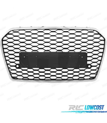 GRELHA AUDI A6 4G 14 - 18 LOOK RS6 COR CROMADA