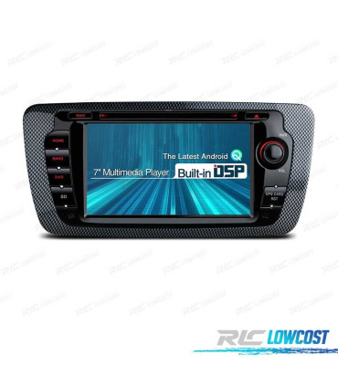 AUTO RADIO GPS LCD TÁCTIL 7" PARA SEAT IBIZA 6J ANDROID 11 Y CARPLAY
