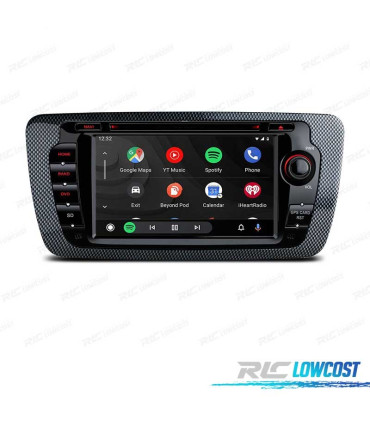 AUTO RADIO GPS LCD TÁCTIL 7" PARA SEAT IBIZA 6J ANDROID 11 Y CARPLAY