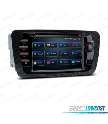 AUTO RADIO GPS LCD TÁCTIL 7" PARA SEAT IBIZA 6J ANDROID 11 Y CARPLAY