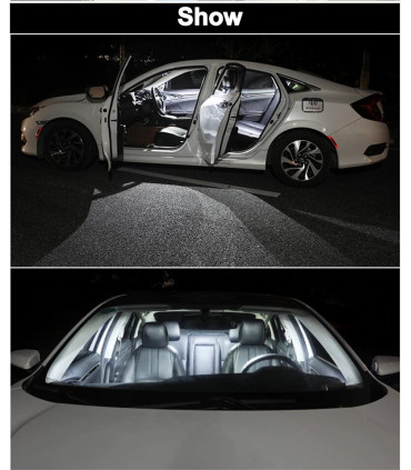 LÂMPADA LED MATRICULA HABITACULO 39 MM 36LEDS