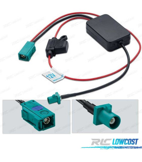 AMPLIFICADOR DE SINAL DE RADIO AM FM COM CONECTOR FAKRA II