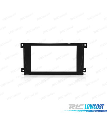 MOLDURA ADAPTADOR PRETO PARA RADIO 2-DIN PARA FORD FOCUS MONDEO S-MAX C-MAX GALAXY KUGA