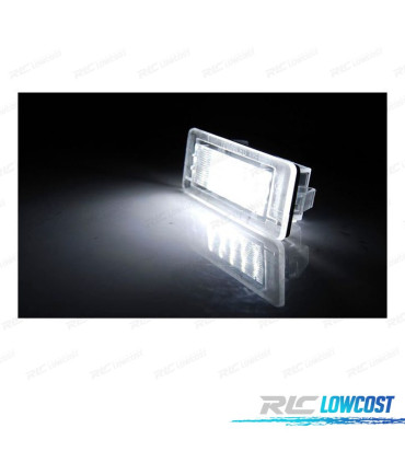 LUZ DE MATRICULA LED PARA RENAULT DACIA