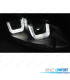 FARÓIS DAYLIGHT PARA VOLKSWAGEN VW POLO 6R 09-14 U-TYPE LED INDICADORES DINÂMICOS PRETO