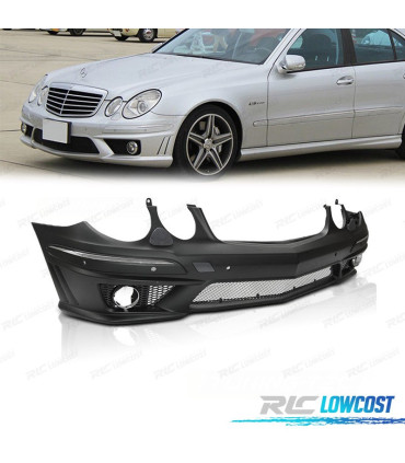 PÁRA-CHOQUES FRONTAL MERCEDES CLASE E W211 06-09 LOOK AMG + NEVOEIRO