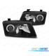 FARÓIS FRONTAIS AUDI A4 B5 94-98 LOOK XENON PRETO