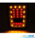 FAROLINS TRASEIROS LED JEEP WRANGLER JK 07-18 PRETO