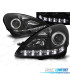 FARÓIS MERCEDES CLASSE SLK R171 04-11 LUZ DIURNA LED FUNDO NEGRO