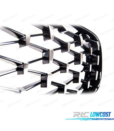 GRELHAS FRONTAIS BMW X5 F15 13- LOOK DIAMANTE