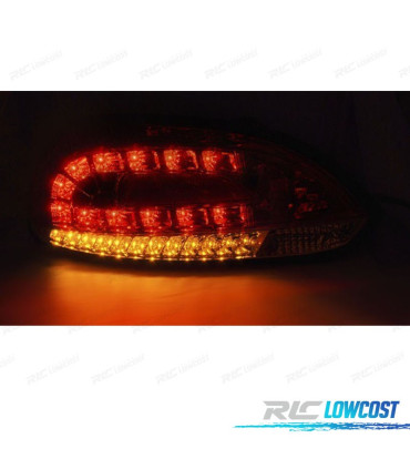 FAROLINS TRASEIROS VOLKSWAGEN VW SCIROCCO 08-14 LED FUMADOS