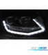 FARÓIS FRONTAIS VOLKSWAGEN VW T6 LUZ DIURNA MULTIVAN CARAVELLE 15-19 PRETO