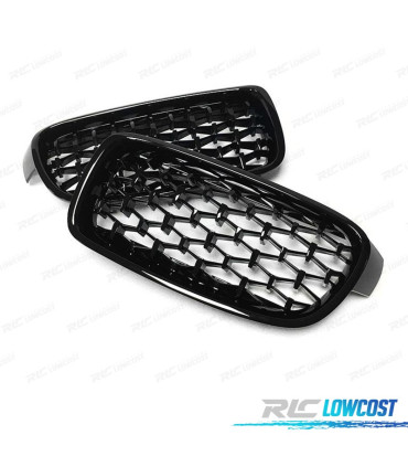 GRELHAS FRONTAIS BMW F30 F31 F35 11-18 PRETO