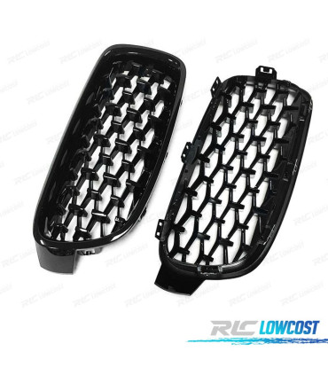 GRELHAS FRONTAIS BMW F30 F31 F35 11-18 PRETO