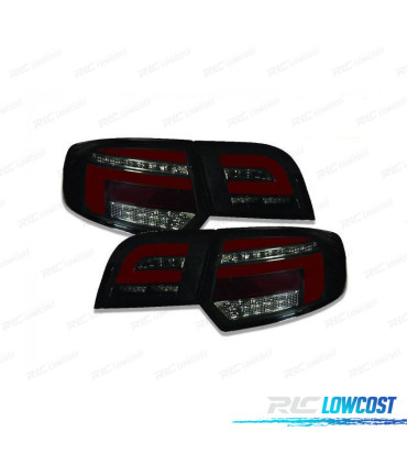 FAROLINS TRASEIROS AUDI A3 8V LOOK LEDS DINÂMICOS 03-08