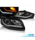 CONJUNTO DE FARÓIS INTERMITENTES AUDI A4 B7 04-08 DAYLIGHT PRETOS