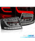 CONJUNTO DE LUZES TRASEIRAS PARA AUDI A6 C6 SEDAN LED BAR 04-08