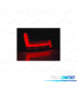 FAROLINS AUDI A6 C6 04-08 SEDAN LED VERMELHO FUMADO 7 PIN