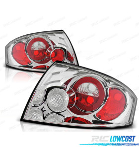 LUZES TRAZEIRAS PARA AUDI TT 8N CROMADAS