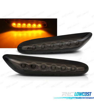 CONJUNTO DE INDICADORES LATERAIS LED PARA BMW E46 LIMOUSINE TOURING FUMADOS