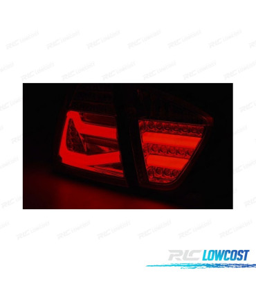 FAROLINS BMW E90 LIMOUSINE 05-08 LED FUMADOS