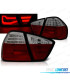 FAROLINS LED BAR BMW E90 05-08 VERMELHO FUMADO
