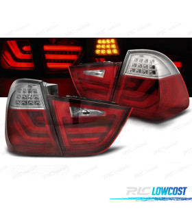 FAROLINS BMW E91 09-11 LED VERMELHO CLARO