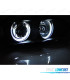 FARÓIS BMW E39 95-03 ANGEL EYES CCFL COM LUZ DIURNA