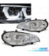 FARÓIS BMW X5 E70 07-13 LED ANGEL EYES 3D COM LUZ DIURNA