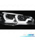 FARÓIS BMW X5 E70 07-13 LED ANGEL EYES 3D COM LUZ DIURNA