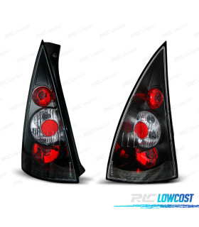 FARÓIS CITROEN C3 02-05 PRETOS