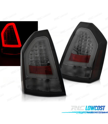 CONJUNTO DE FAROLINS PARA CHRYSLER 300C LIMOUSINE 05-08 LED BAR ESCURECIDOS
