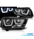 CONJUNTO DE FARÓIS PARA DODGE CHARGER LX II 11-15 LED U TYPE PRETO