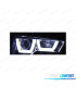 CONJUNTO DE FARÓIS PARA DODGE CHARGER LX II 11-15 LED U TYPE CROMADO